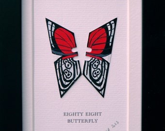 Eighty eight butterfly