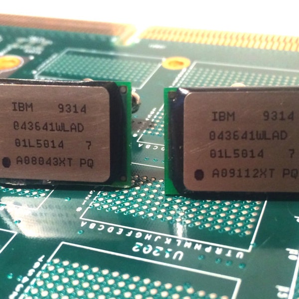 Rare IBM Chip Cufflinks