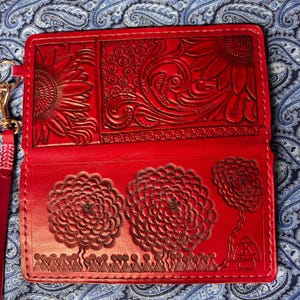 Leather Clutch Wallet