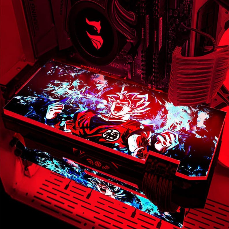 Custom PC Case ARGB GPU Backplate, Your Picture Phantom Light Panel - Etsy