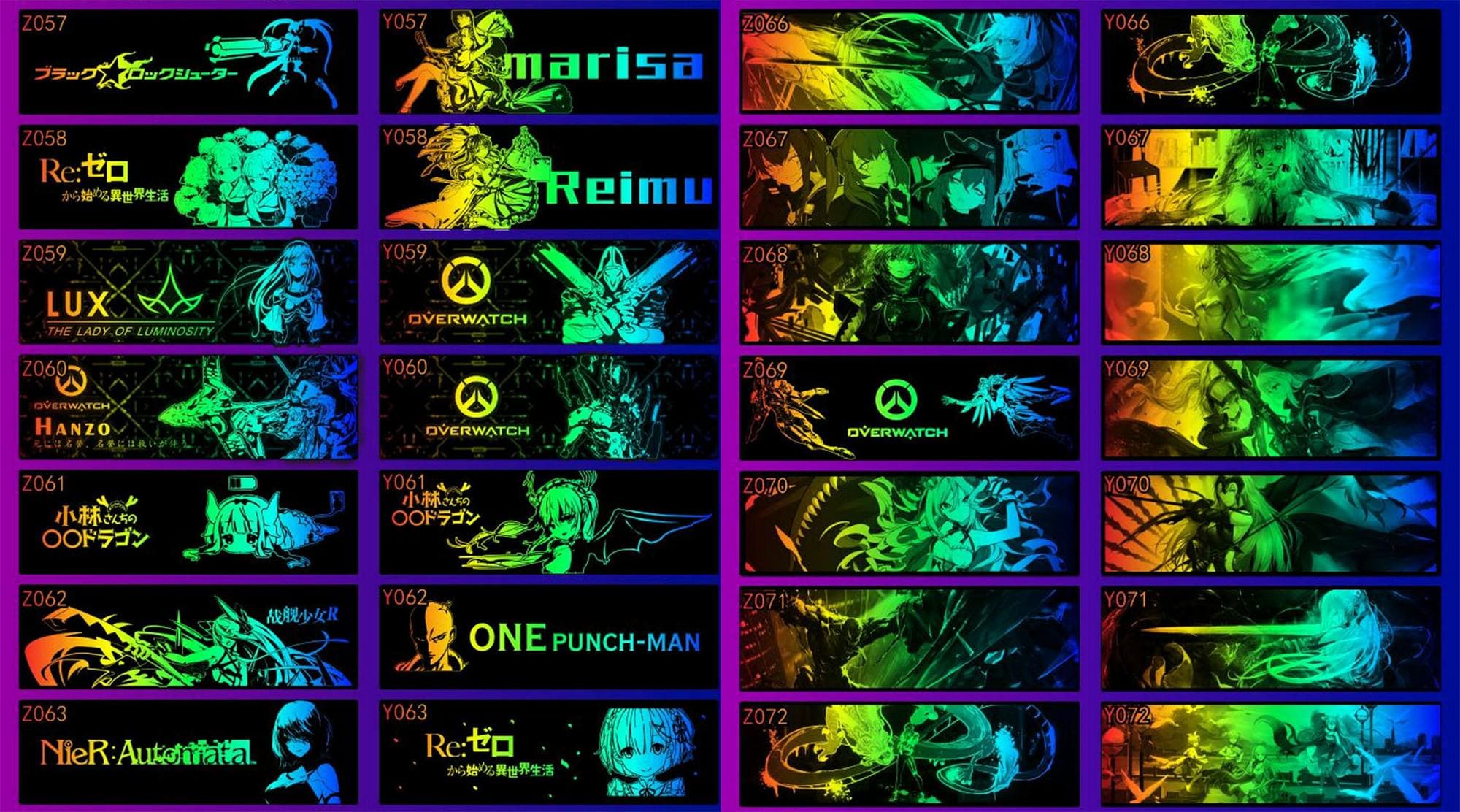 Custom Picture Gaming PC Argb GPU Backplate, Led GPU Side Panel, Gpu ...