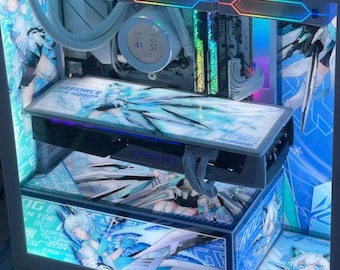 Custom ARGB GPU Backplate, PC Case Light Board, Anime Graphic Card Decoration