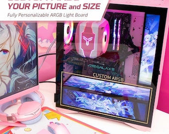 Custom Picture ARGB Light Board, Gaming PC Case Decoration