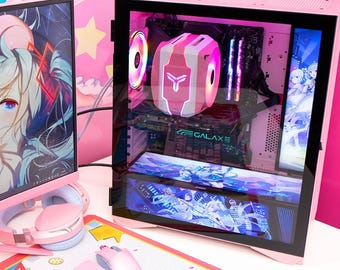 Panel de luz ARGB personalizado para imágenes, decoración de carcasas de PC para juegos