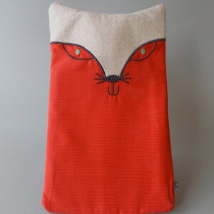 Fox Hot Water Bottle cover comes with hot water bottle zdjęcie 2