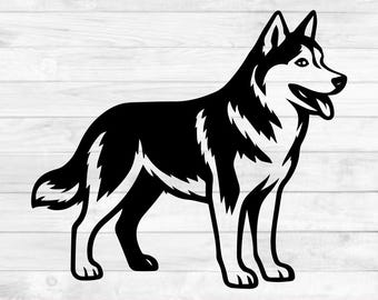 German Shepherd SVG, German Shepherd PNG, German Shepherd DXF, German Shepherd silhouette, German Shepherd cutting file, German Shepherd
