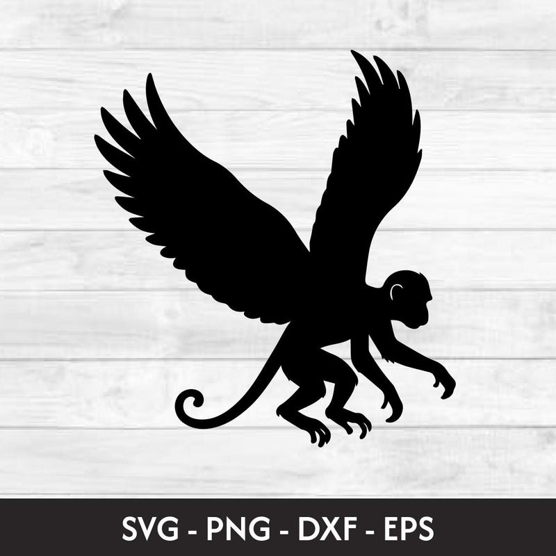 Wizard of Oz Monkey Wall - Etsy