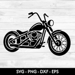 Motorcycle Clipart, Motor Bike SVG, Motorcycle SVG for Cricut, Bike T-shirt, Digital Silhouette Download