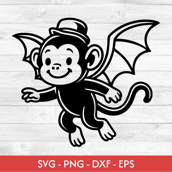 MONKEY MARK ハロウィン 猿 グラフィックアート A1サイズ Silly Monkey - ポップアートプリント、キャンバス、ポスター