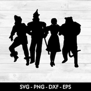 PNG magico del mago di Oz, disegni SVG del mago di Oz, file Cricut, clipart delle fiabe, arte del mago di Oz, download digitale, immagine del mago di Oz