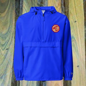 5 Colors! MG Logo - Embroidered Champion Packable Jacket