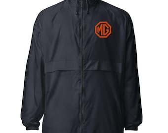 2 färger! Vindjacka med MG-logotyp - Unisex