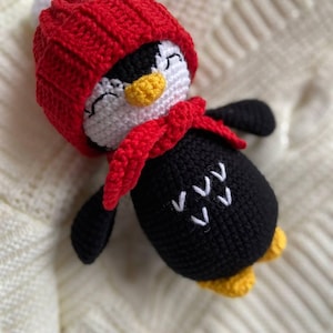 Cute Amigurumi Penguin - Perfect Crochet gift for baby
