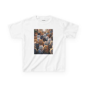Adorable Cartoon Dog T-Shirt for Kids, Fun Shirt for Dog Lovers, Birthday Gift, Pet-Themed Apparel, Animal Lover Tee