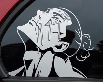 Aoi Todo Crying Decal – Jujutsu Kaisen Anime Car Window Sticker (4.5" x 4")