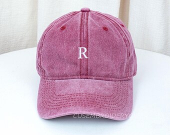 Vintage Style Trucker Hat,Unisex Baseball Hat,Personalized Text Hat,Custom Logo Embroidered Hat,Christmas Gift