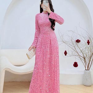 dress long sleeve off shoulder Long Sleeve Off-shoulder Maxi Dress | Butter Rib
