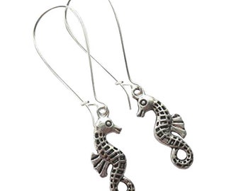 Seahorse Earrings Silver Plated Nickel And Lead Free Jewellery
