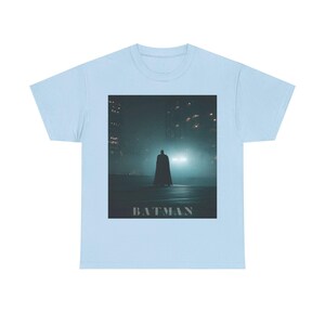Batman silhouette Tee | Gotham night graphic t-shirt image 7