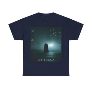 Batman silhouette Tee | Gotham night graphic t-shirt image 9