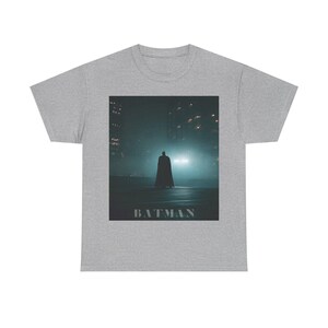 Batman silhouette Tee | Gotham night graphic t-shirt image 4