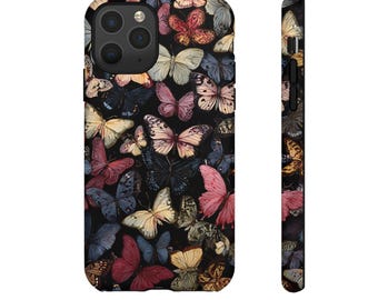 Tough Vintage Butterflies Phone Case | Aesthetic Butterfly Phone Case