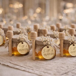 Pots de miel personnalisés