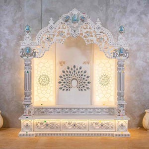 white marble temple