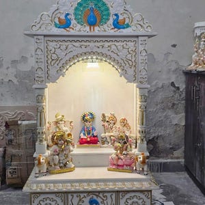 white marble temple