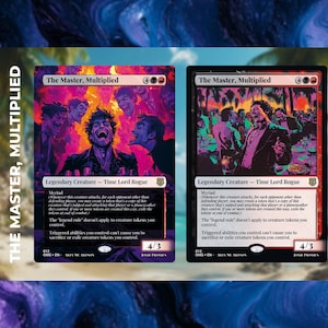 Der Meister, multipliziert – Premium benutzerdefinierte MTG Karte | Volle Kunst oder gerahmt | Kommandant /EDH Bereit