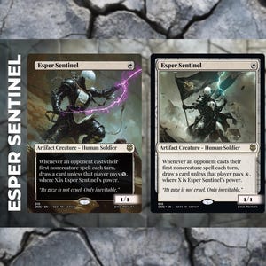 Esper Sentinel – Premium Custom MTG Card | Full Art or Framed | Commander / EDH Ready