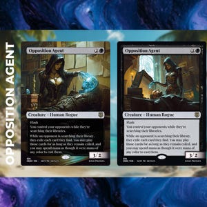 MTG Opposition Agent 英語版 foil Opposition Agent (FOIL) - MTG Proxy Commander Legends