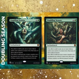 Verdoppelungs-Saison-Proxy - Premium benutzerdefinierte MTG-Karte | Volle Kunst oder gerahmt | Kommandant /EDH Bereit