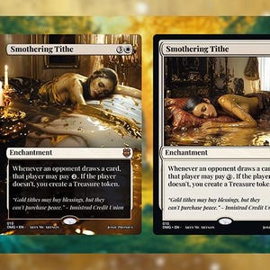 Smothering Tithe – Premium Custom MTG Card | Full Art or Framed | Commander / EDH Ready