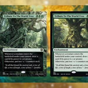 Tribute To The World Tree Proxy – Premium Custom MTG Card | Full Art or Framed | Commander / EDH Ready