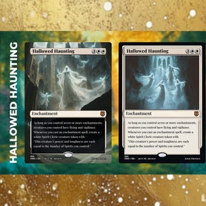 Hallowed Haunting Proxy - Benutzerdefinierte Premium MTG Karte | Volle Kunst oder gerahmt | Kommandant /EDH Bereit