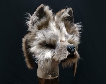 Wolf Mask, Realistic Wolf Mask, Wolf Costume Mask