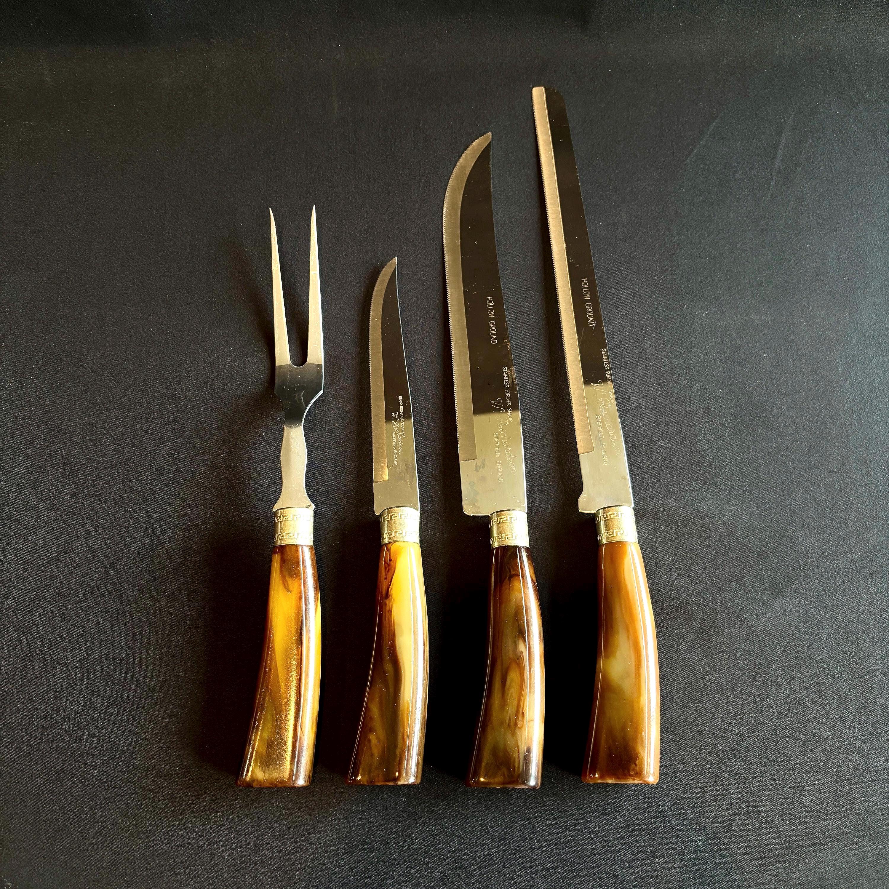 Antique English Bread Knife - Etsy