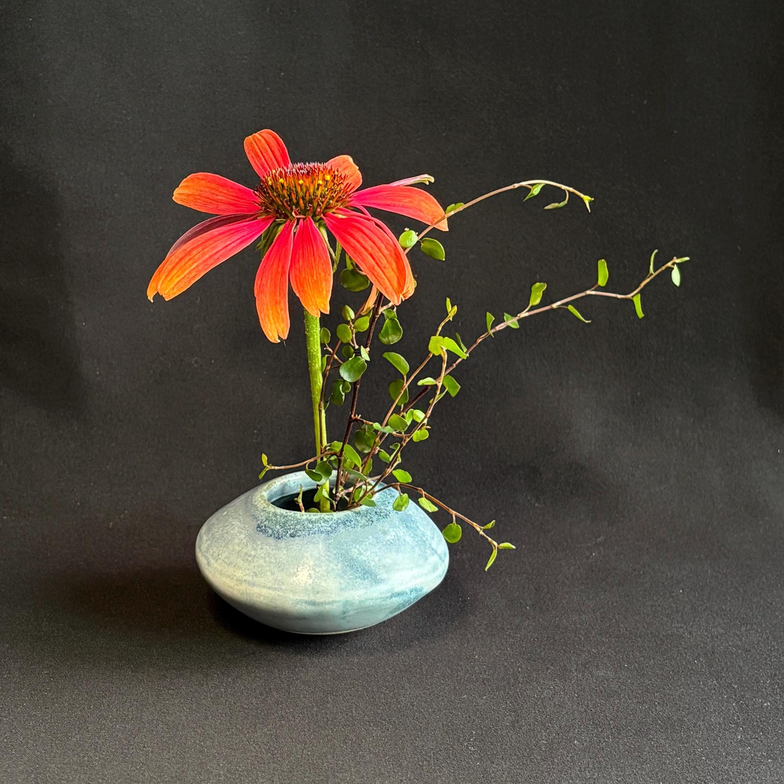 Blue Vintage Japanese Vase - Etsy