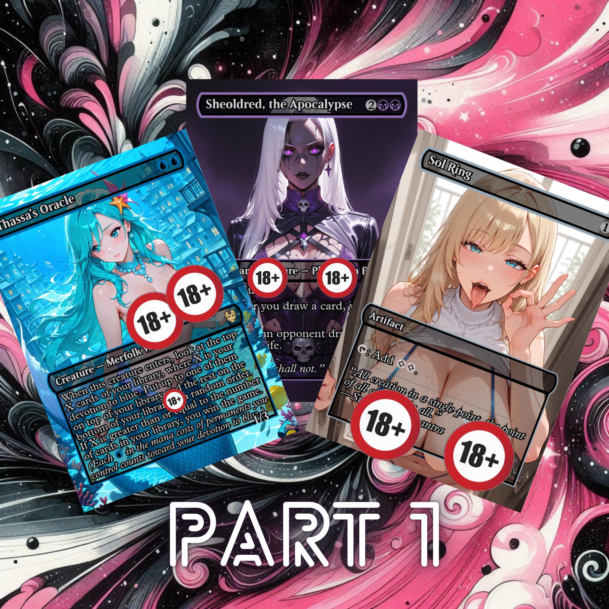Mtg Nsfw Sleeves - Etsy