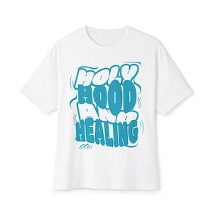 Glory Woman Unisex Tee, Box Tee Shirt, Oversized Graphic Top, Boxy Tshirt, Empowerment Apparel