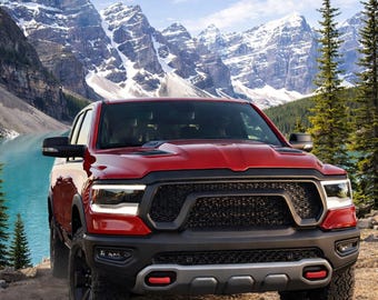 RAM 1500 Tow Hook Covers (2019-2026) | Weather-Resistant, Color-Matched Pair