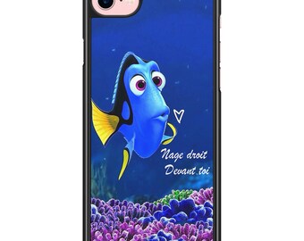 Custom case iphone samsung 5,5s,6,6s,7,8,se,x,11,12,13,14,15,16 dory swims straight ahead disney finding nemo finding nemo