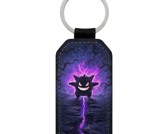 Chaveiro de couro sintético Gengar Gengar