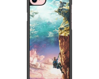 Funda para iPhone y Samsung la leyenda de Zelda Breath of the Wild Lagrimas del Reino Link