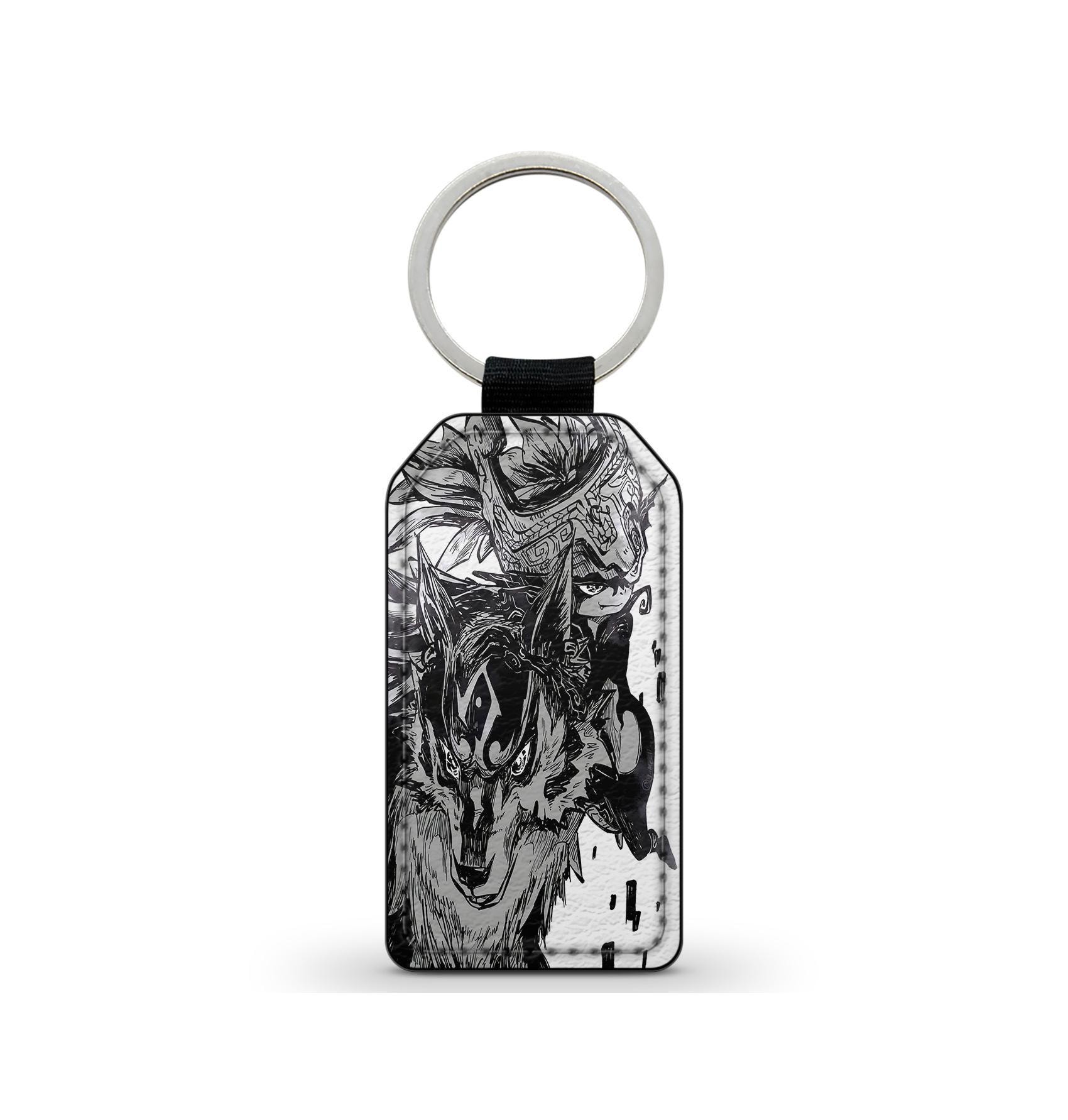 Faux Leather Zelda Twilight Princess Midna Midna Keychain - Etsy