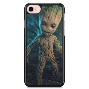 Benutzerdefinierte Hülle für iPhone Samsung 5,5s,6,6s,7,8,SE,X,11,12,13,14,15,16, mein Name ist Groot, ich bin Groot
