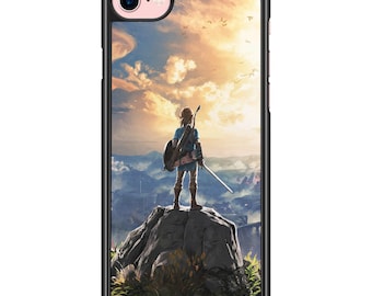 Personalized iphone case samsung 5,5s,6,6s,7,8,se,x,11,12,13,14,15,16 the legend of zelda breath of the wild switch
