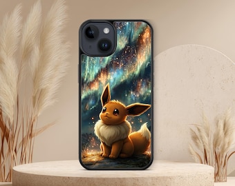 Personalized iPhone/Samsung case 5, 5s, 6, 6s, 7, 8, SE, X, 11, 12, 13, 14, 15, 16 Eevee Cute