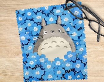 Personalized Totoro Eyeglass Cleaning Cloth